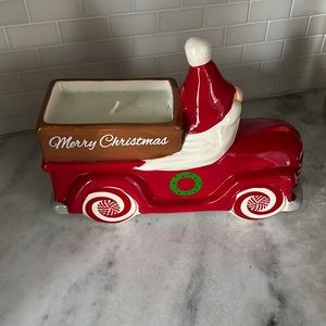 MARTHA STEWART GNOME CHRISTMAS CANDLE NWT